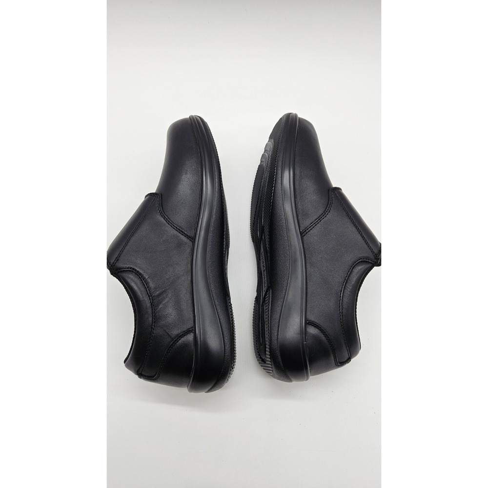 EUC Orthofeet Arcadia 810 US 8.5 X-Wide 2E Black Leather Diabetic Comfort Shoes - Picture 6 of 10